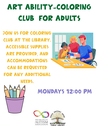 Art Ability Coloring Club - September
