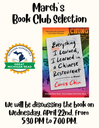 Wine & Cheese Book Club - March