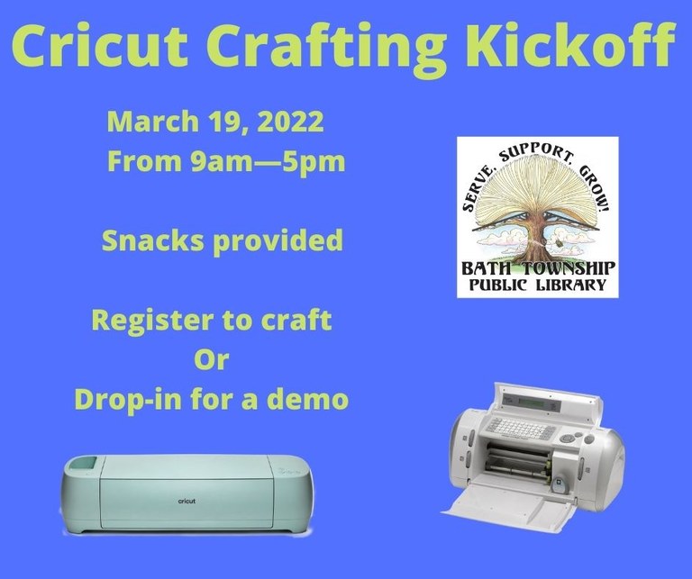 Cricut Crafting Kickoff