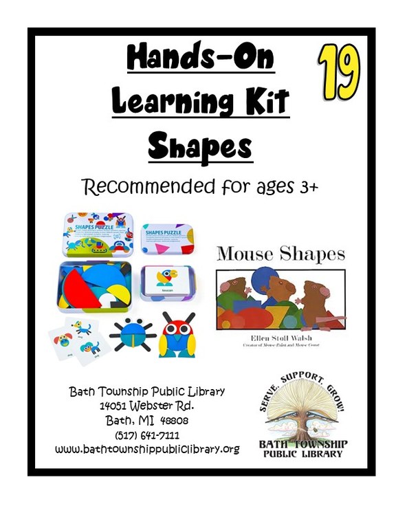 19 Hands-On Learning Kit Shapes