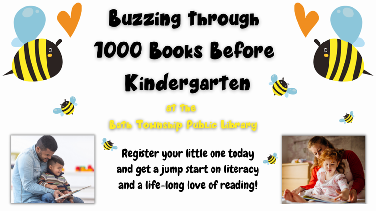 Buzzing through 1000 books before kindergarten 