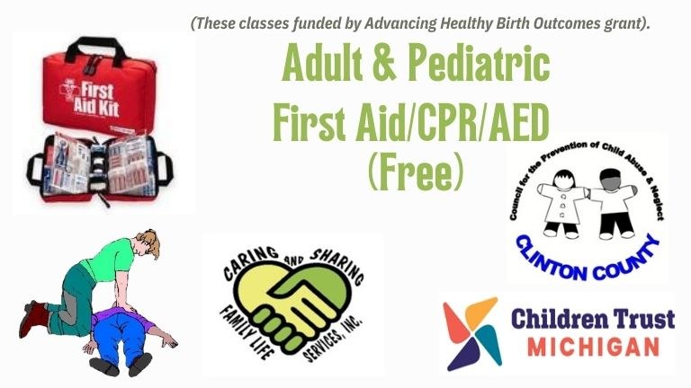 Adult & Pediatric First Aid/ CPR/ AED Class Adult & Pediatric First Aid/ CPR/ AED Class