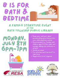 B is for Bath & Bedtime