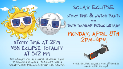 Eclipse Story Time & Watch Party