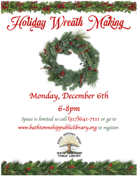 Holiday Wreath Making