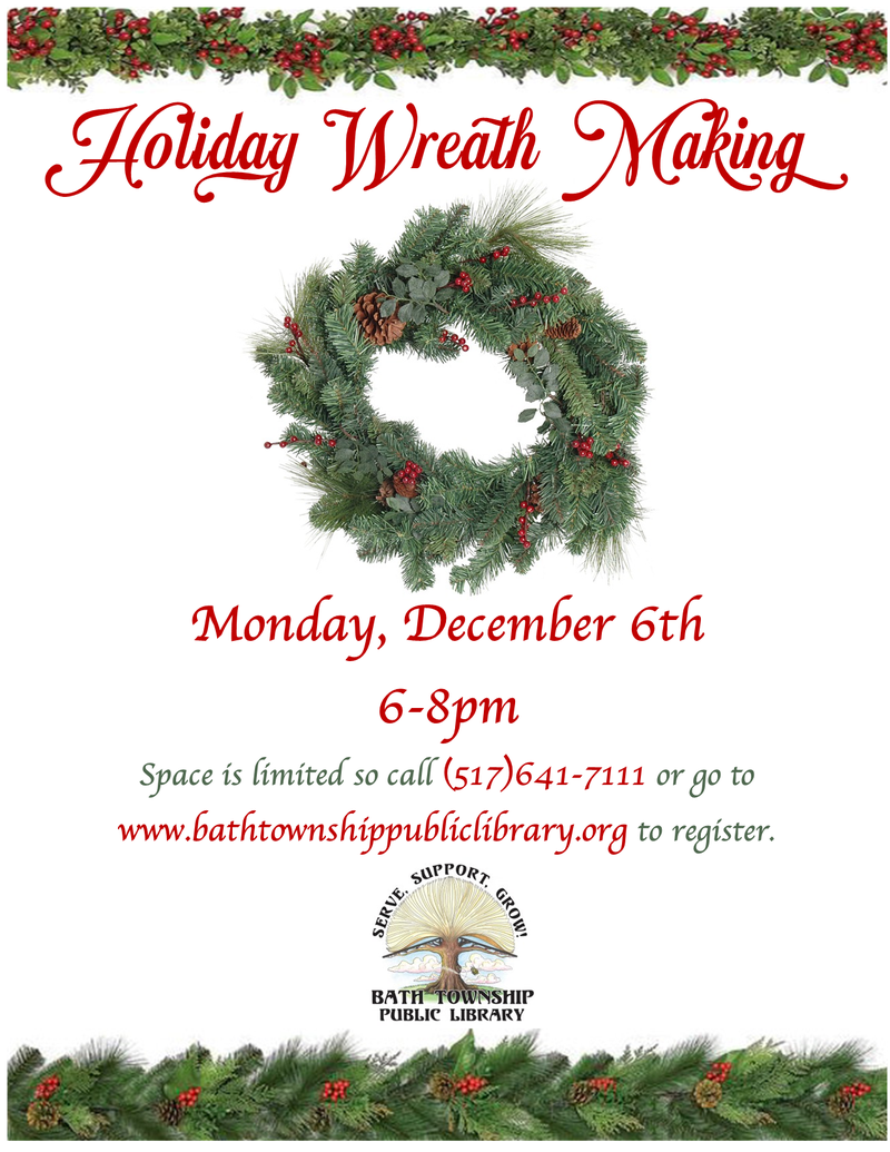 Holiday Wreath Making