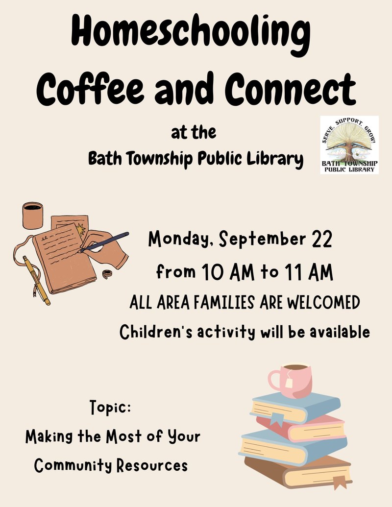 Homeschooling Coffee and Connect Homeschooling Coffee and Connect
