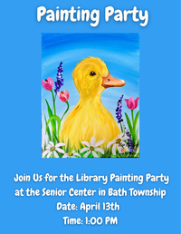 Paint Party at the Senor Center