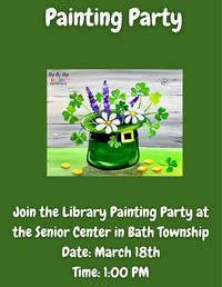 Paint Party at the Senor Center