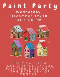 Senor Painting Party at Senor Center