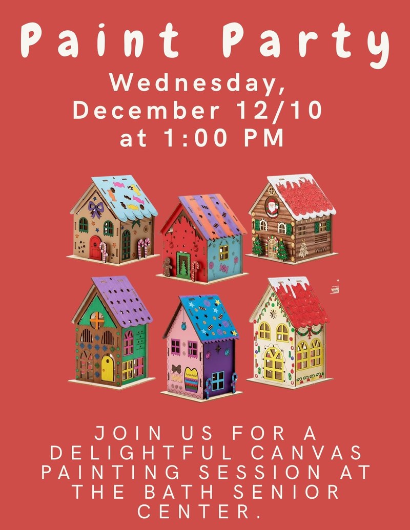 Senor Painting Party at Senor Center