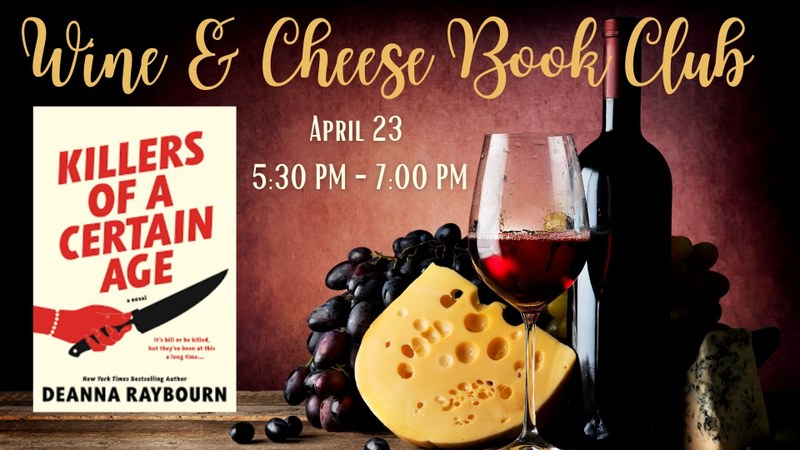 Wine and Cheese Adult Book Club