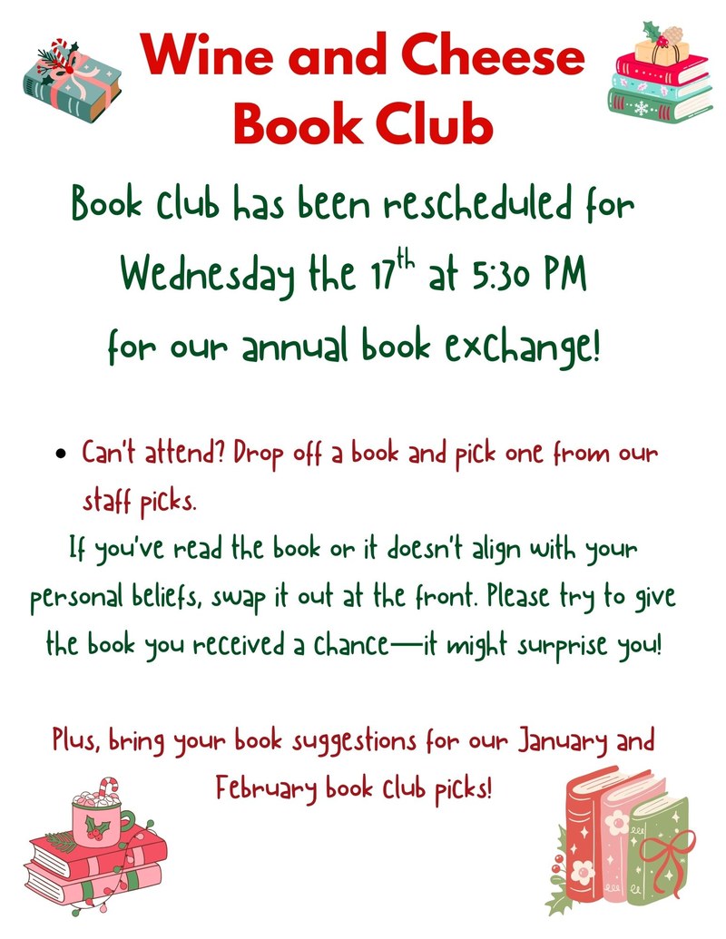 Wine & Cheese Book Club