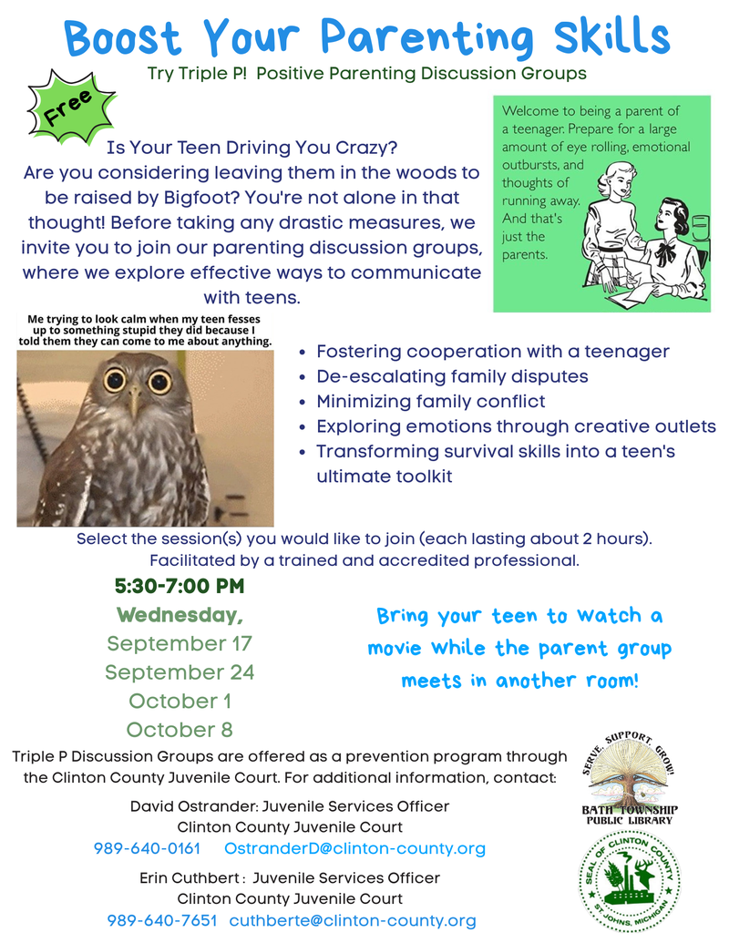 Positive Parenting Discussion Groups Positive Parenting Discussion Groups