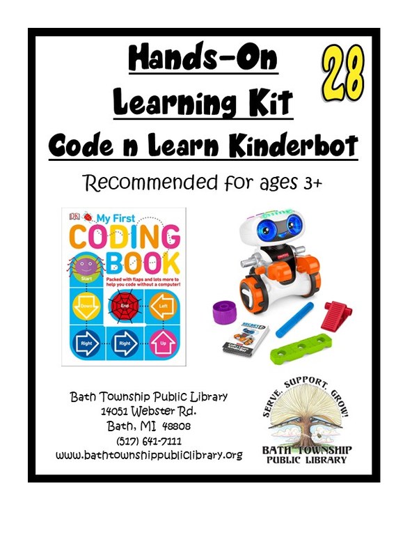 28 Hands-On Learning Kit Code n Learn Kinderbot