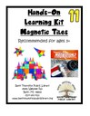 11 Hands-On Learning Kit Magnetic Tiles