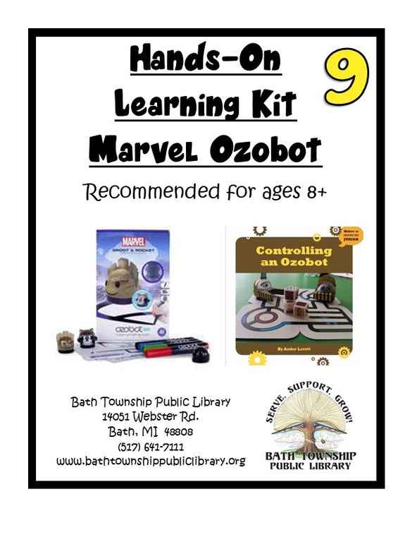 9 Hands-On Learning Kit Marvel Ozobot
