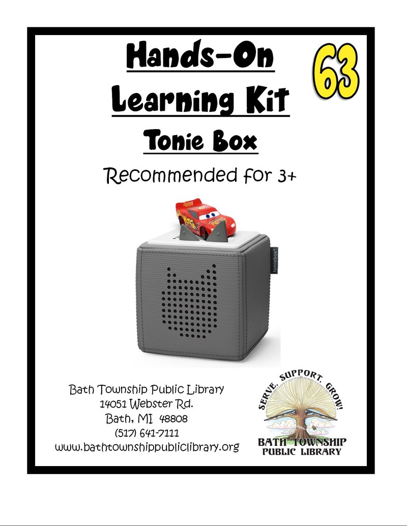 63 Hands-On Learning Kit Tonie Box