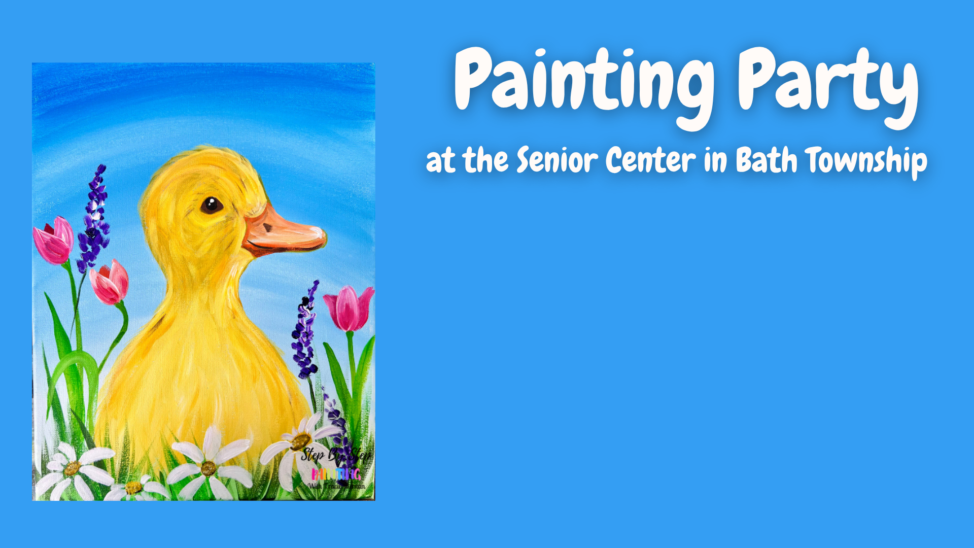 Painting Party at Senor Center