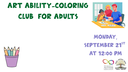 Art Ability Coloring Club