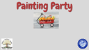 Painting Party at the Senior Center