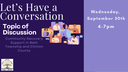 Community Conversation: Community Recovery Support