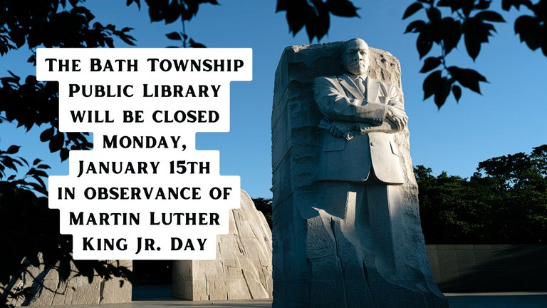 Closed for MLK Day