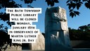Closed for MLK Day