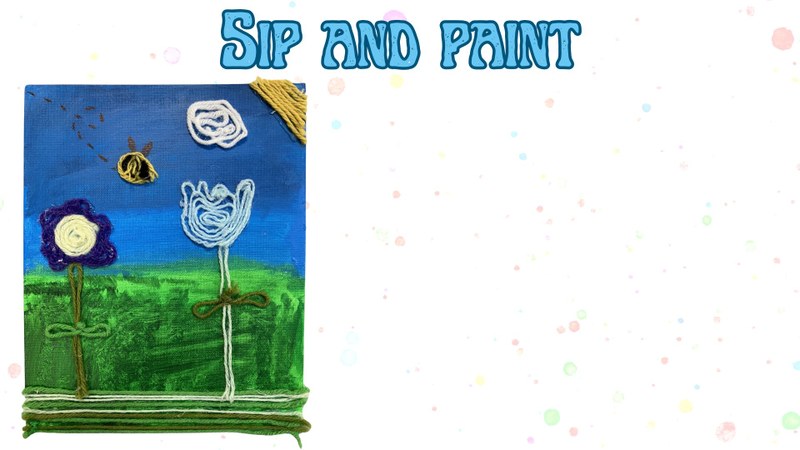 Sip and Paint March