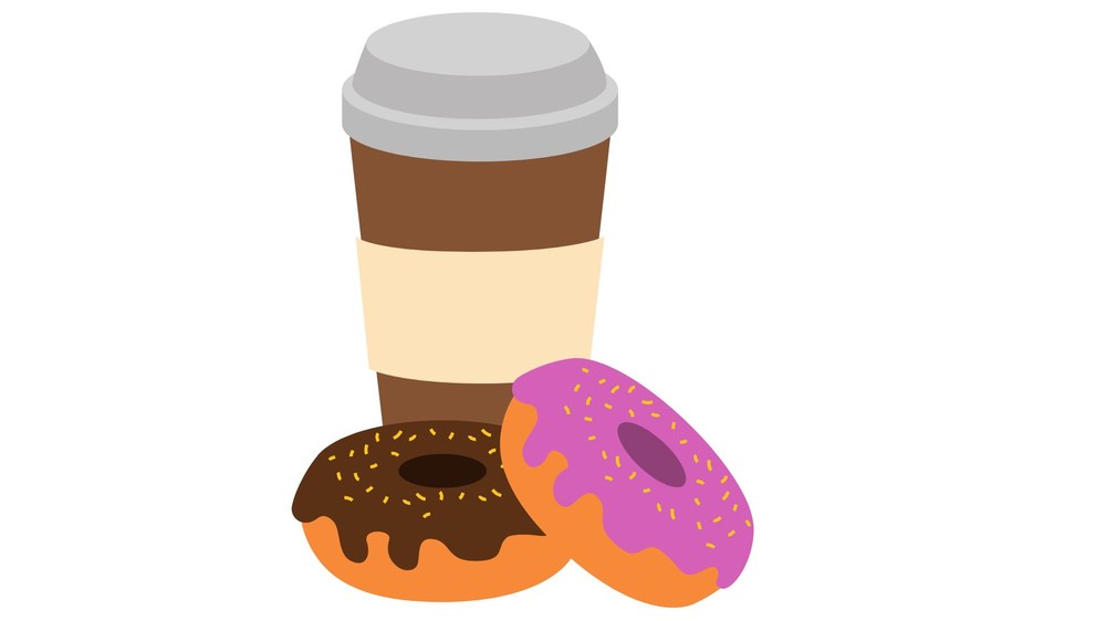 Donuts and Coffee Donuts and Coffee