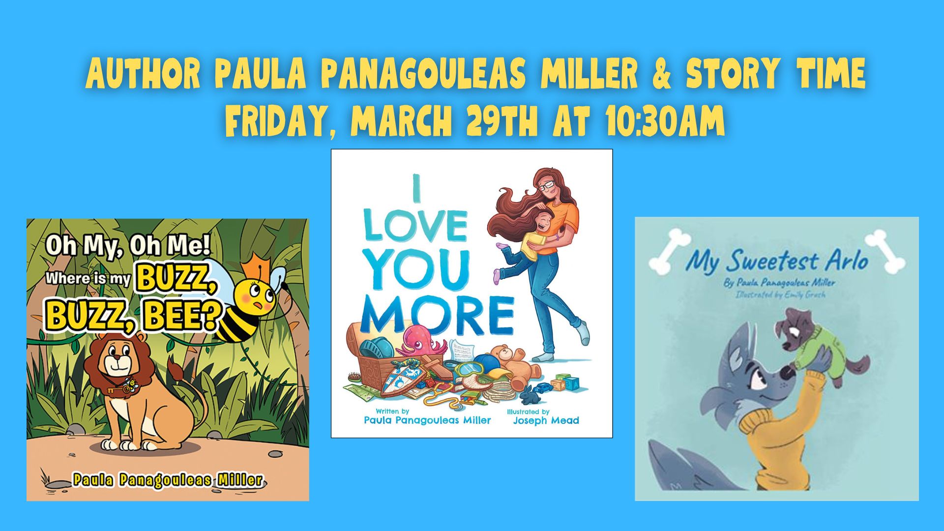 Author Visit and Story Time