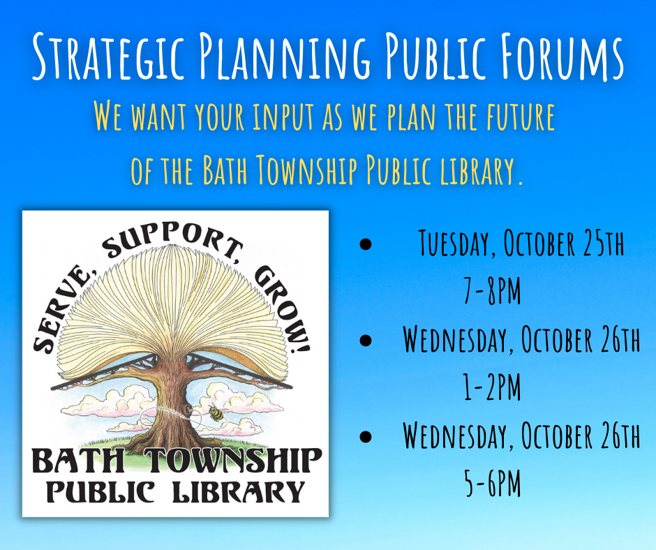 Strategic Planning Public Forum