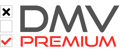 DMV practice test logo