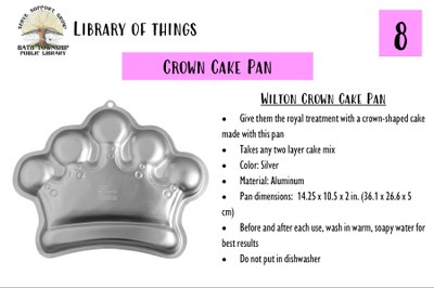 Crown shaped Cake Pan