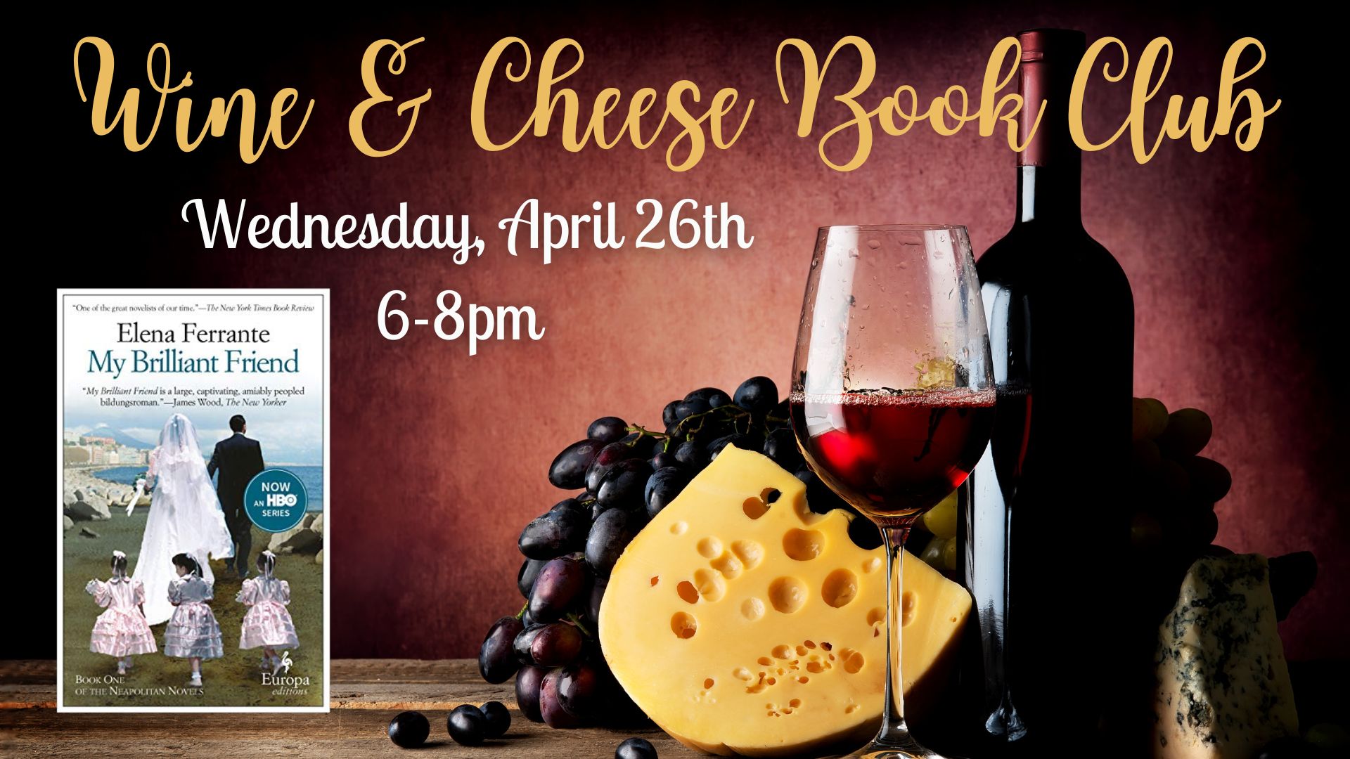 Wine and Cheese Book Club