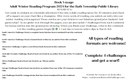 Adult Winter Reading Map Back