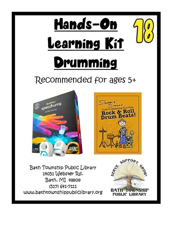 18  Hands-On Learning Kit  Drumming